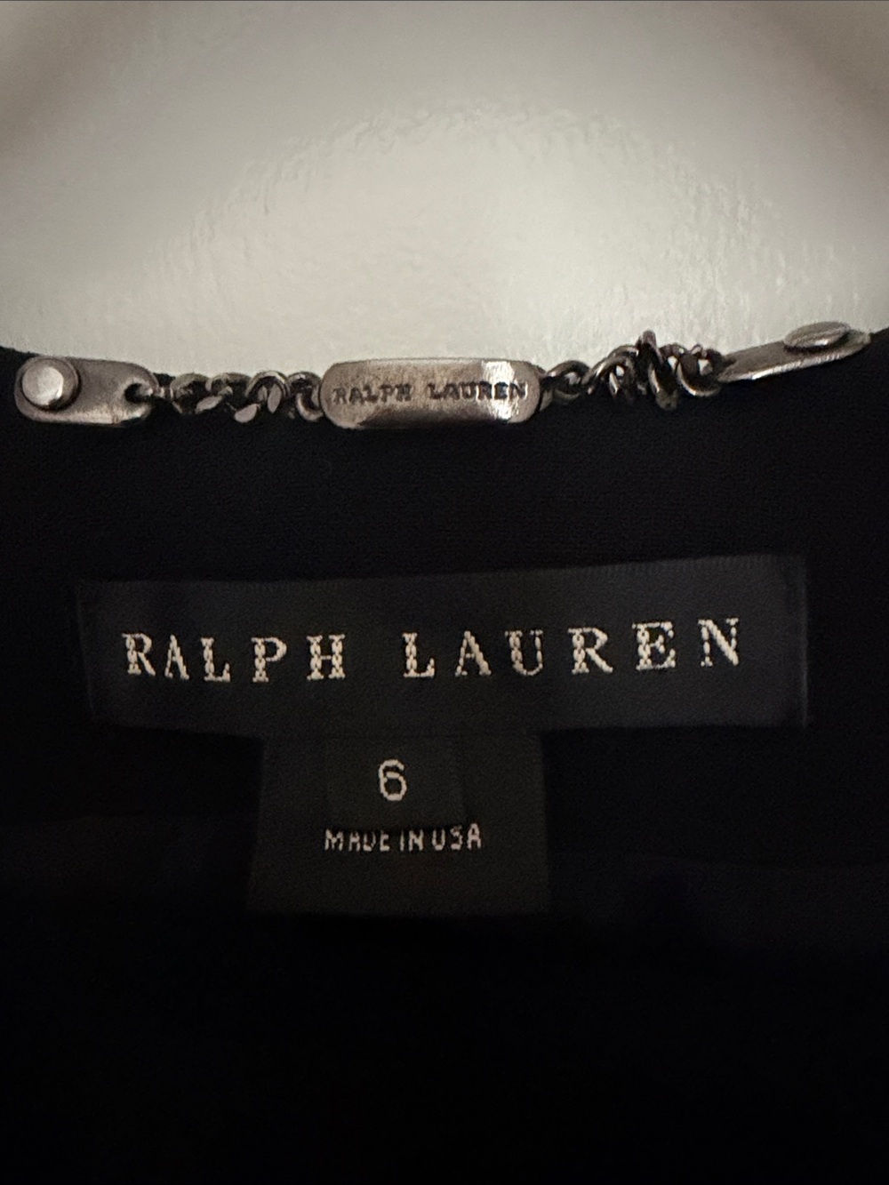 Ralph Lauren Black Feminine Button-Front Blazer - Picture 2 of 6